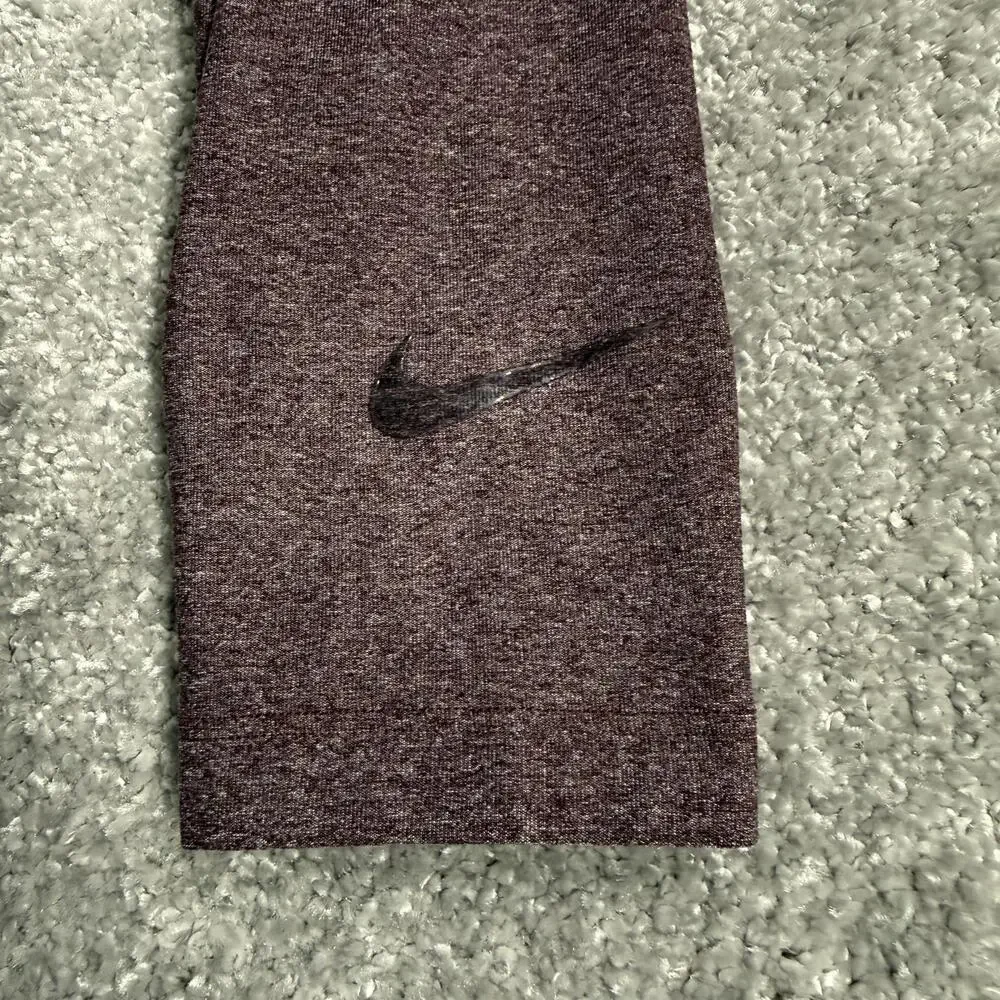 Nike Leggings Womens Small Purple Dri-FIT Legend Mid Rise Ankle Workout Stretch